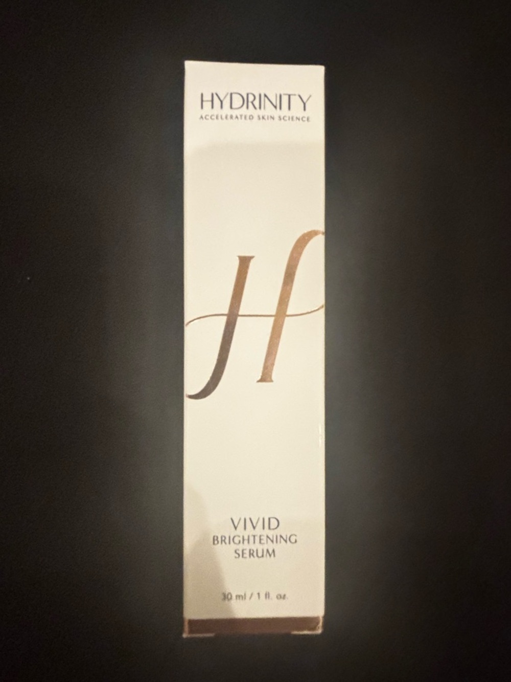 Hydrinity Vivid Brightening Serum – White & Gold